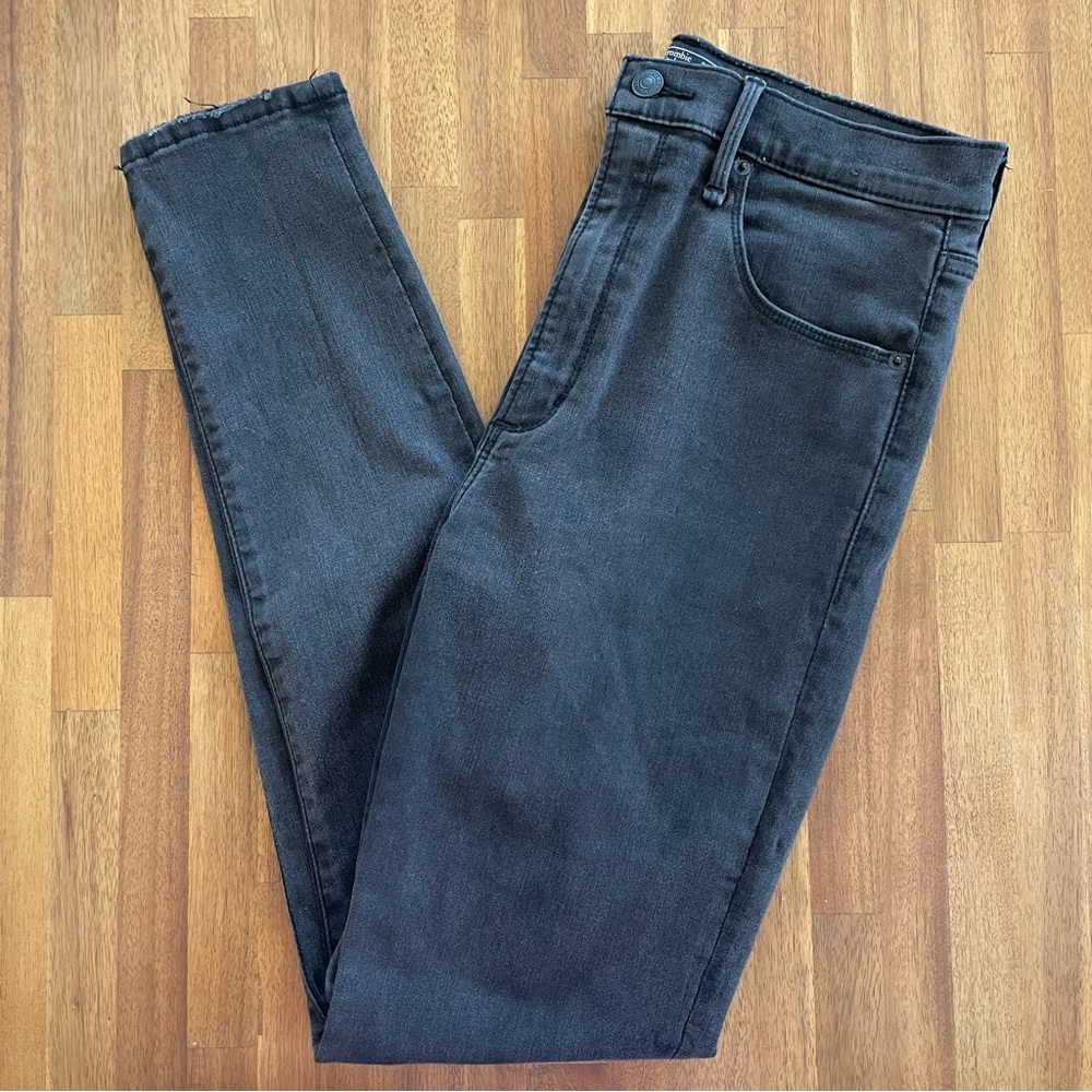 Abercrombie & Fitch Women's Skinny Jeans - Black Wash